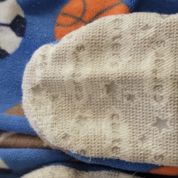 Carter's Footed Onesie Fleece Sports Pajamas - Picture 5 of 6